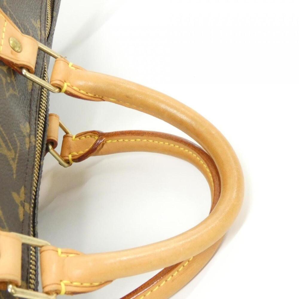 LOUIS VUITTON Authentic Brown Monogram Speedy 40 Boston Bag - Picture 6 of 7